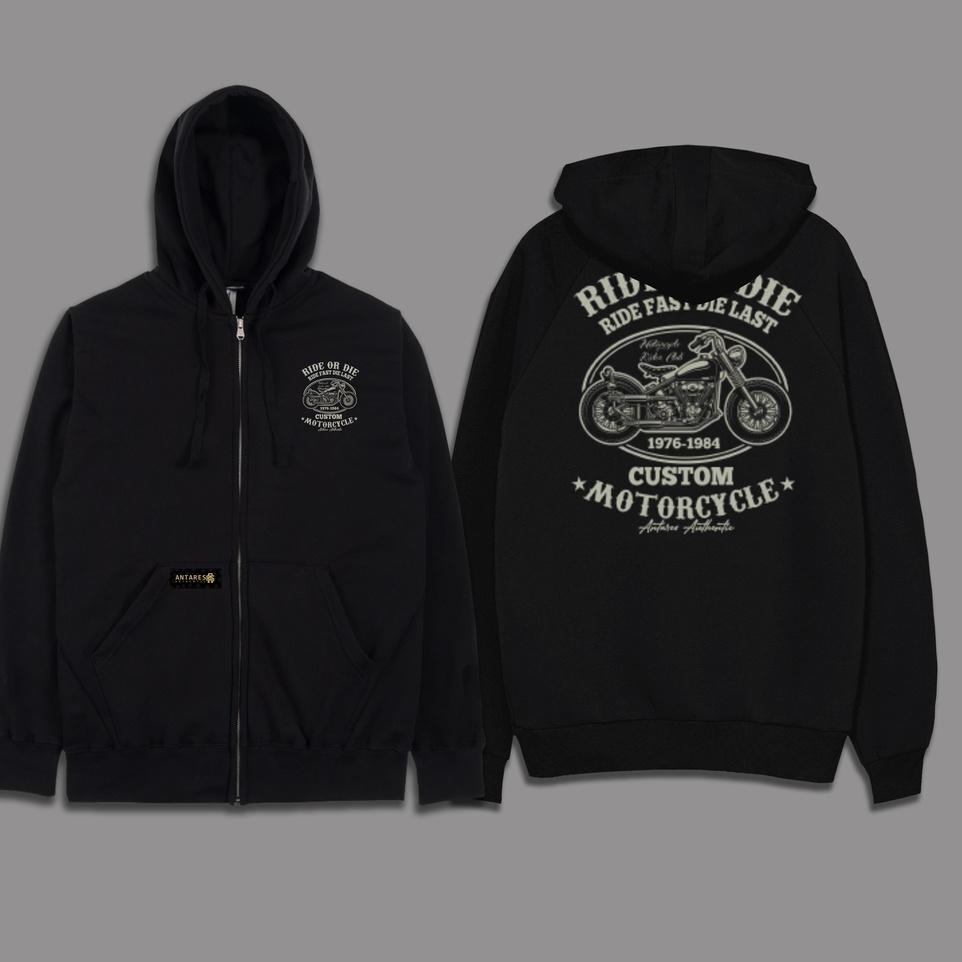 Penjualan Terbanyak.. ANTARES  jaket zipPer hoodie