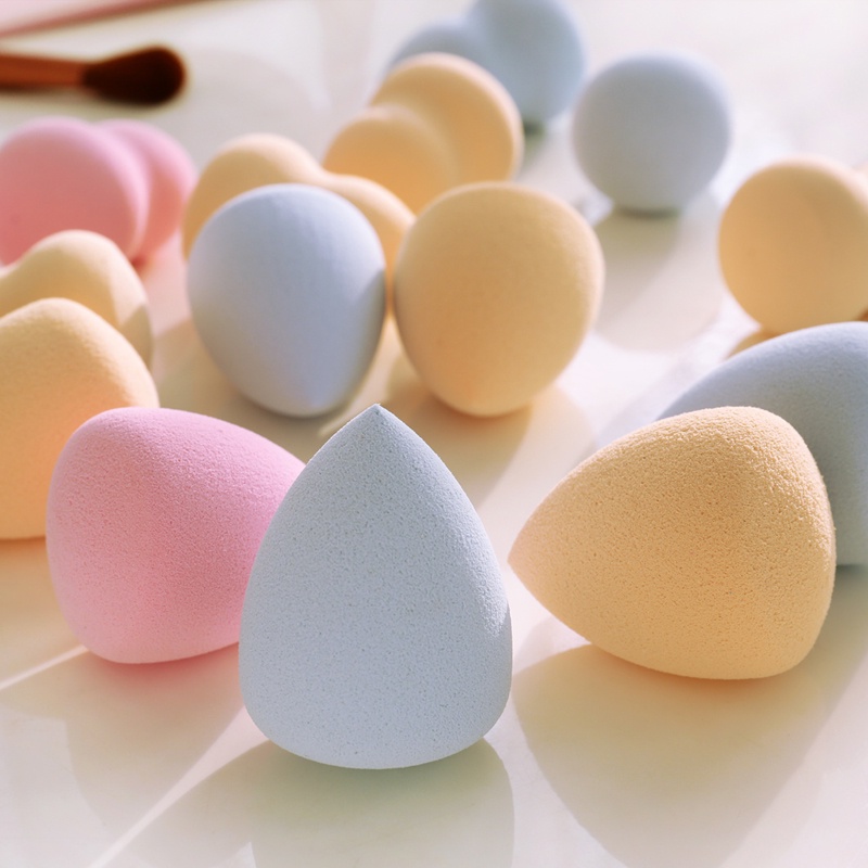 Kecantikan Sponge Blender Teardrop Sponge Blender Makeup Telur Murah