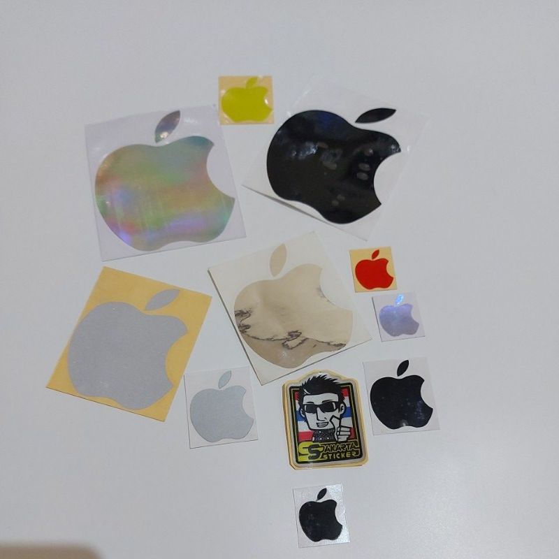

Sticker Apple Iphone Hp Laptop Motor Mobil Cutting