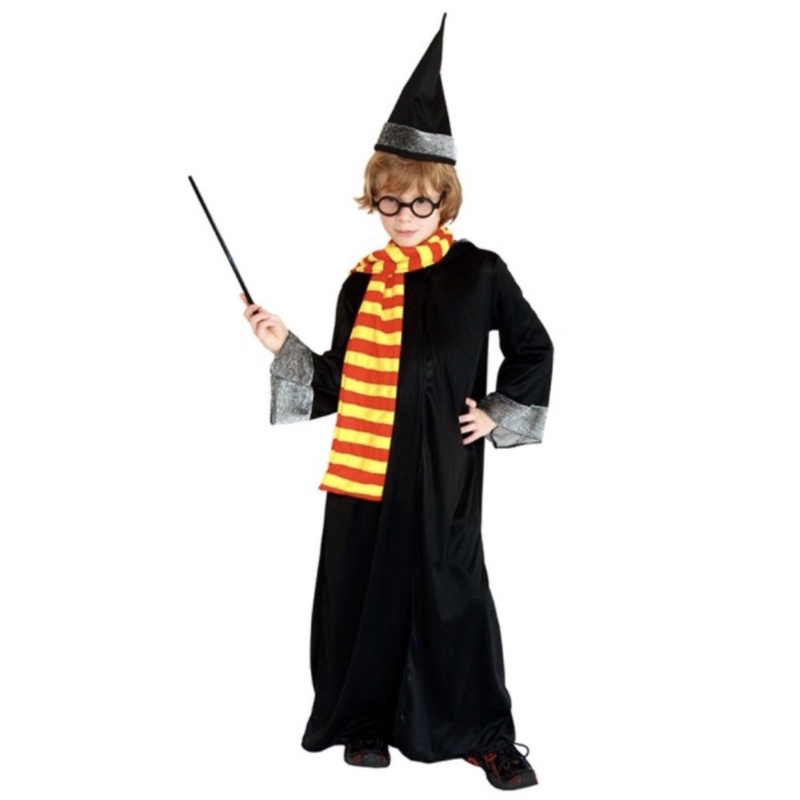 kostum sekolah penyihir / costume cosplay halloween witch student uniform