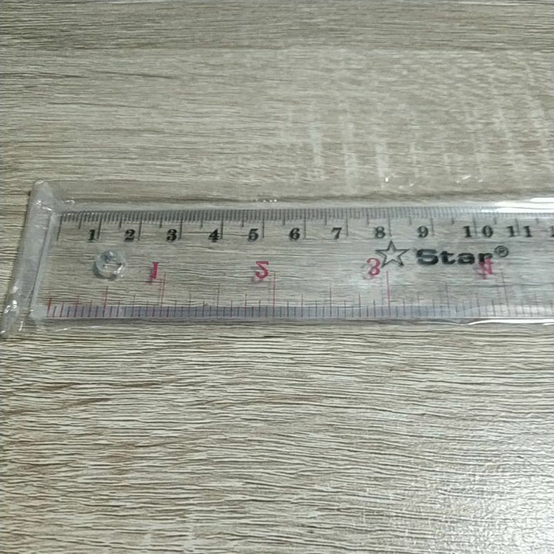 

Penggaris Plastik Star 40 50 cm Bening Transparan / Ruler Transparent / Mistar / Garisan