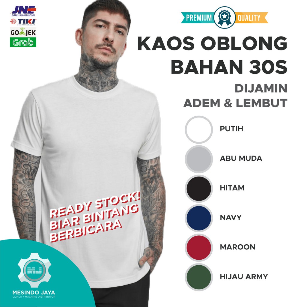 KAOS POLOS PRIA / UNISEX KAOS DISTRO BAHAN PREMIUM 30S LENGAN PENDEK M,L,XL,XXL WARNA BISA (COD)