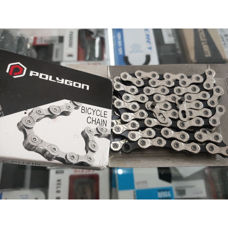 Rantai Polygon 10 Speed - Rantai Sepeda 10 Speed - Chain 10 Speed - Rantai KMC 10 Speed + Link
