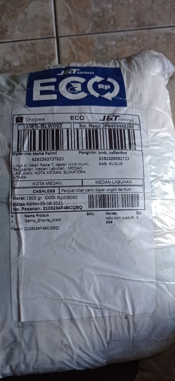 Batik Pria Lengan Pendek Premium Batik Berkah Hrb026 Motif Keratonan Kode 002 Size M L Xl Xxl