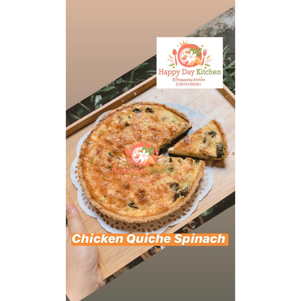 

Chicken Quiche Spinach