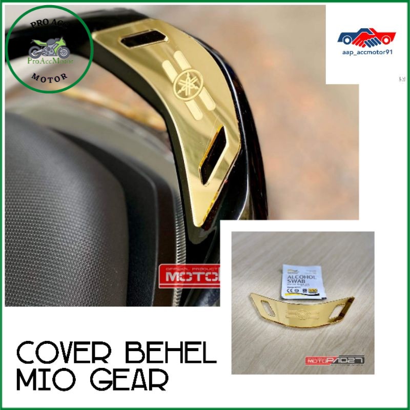 cover behel begel MIO GEAR mirror akrilik premium Bisa COD