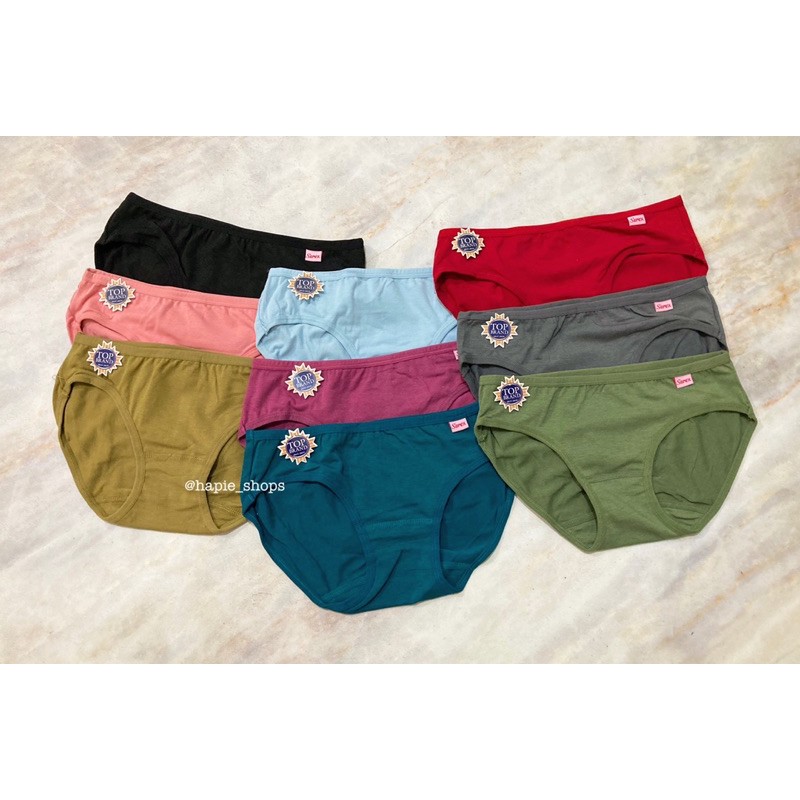 Celana dalam katun polos cewek murah/celana dalam sorex basic/celana dalam remaja mini murmer