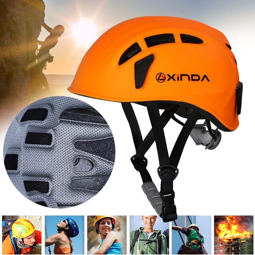 Xinda Helm Safety Rescue Climbing Caving Cycling Helm Penyelamat Outdoor
