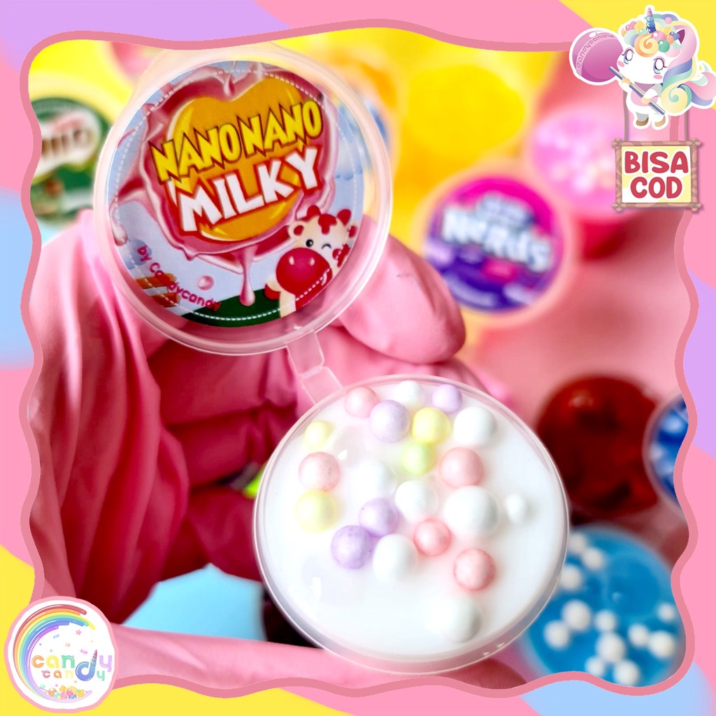 Mainan slime Candi ukuran 25ml by candycandy.idn