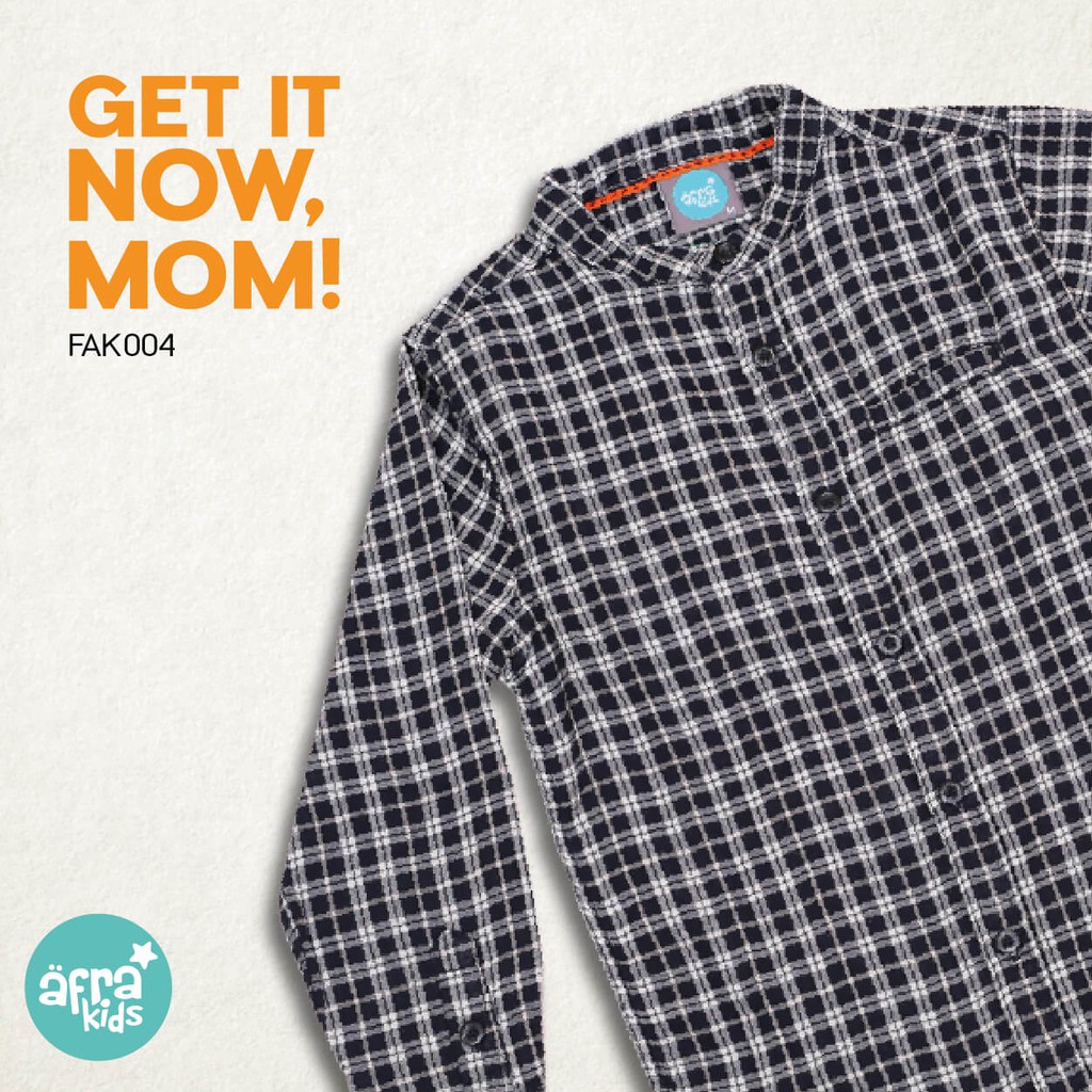 Baju Koko Anak Afrakids AFRA - FAK004 - Baju Muslim Anak