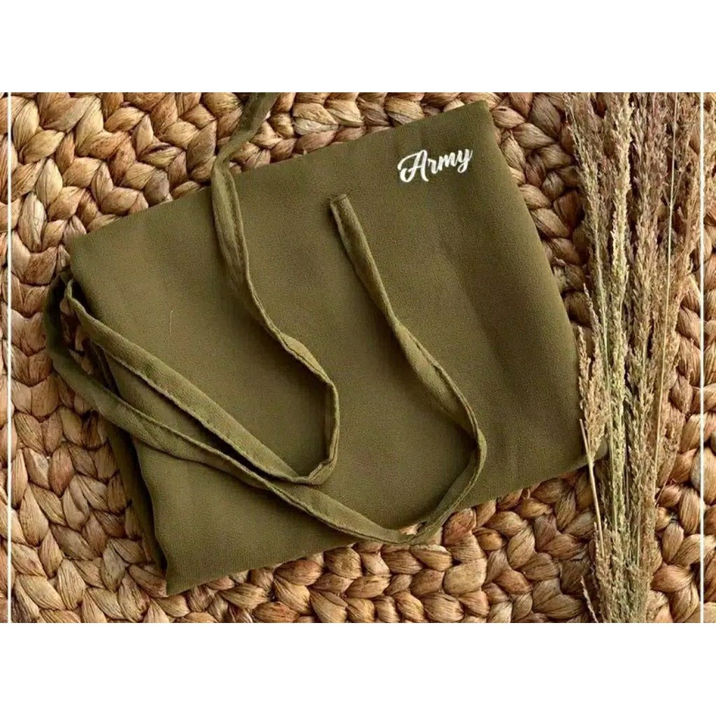 CHILOA  SEGIEMPAT TILE SQUARE HIJAB JILBAB KHIMAR KERUDUNG BERGO-CHILOA SEGI4 ARMI