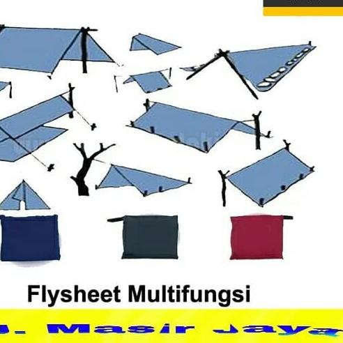 ➫ Flysheet 2x3m Tenda camping ◄