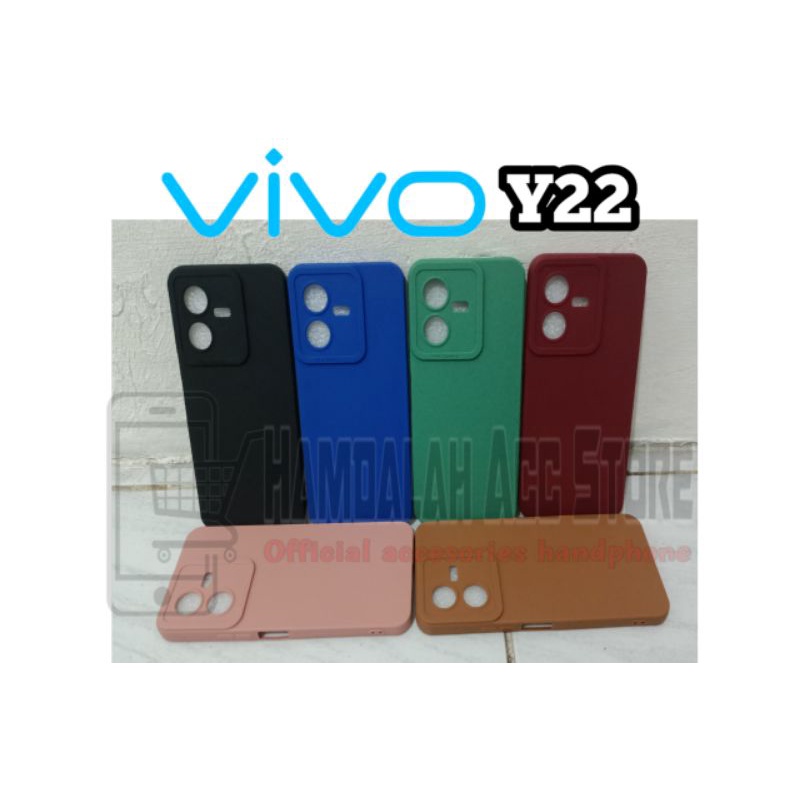 Case Vivo Y22 Softcase Pro Camera Vivo Y22 NEW Slicon Vivo Terbaru Protect Camera