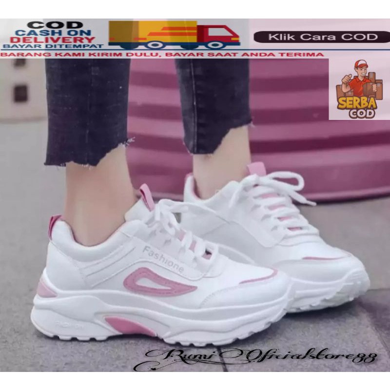 TmO - 8.8 Sale sepatu wanita sneakers running fashion women FashionOne