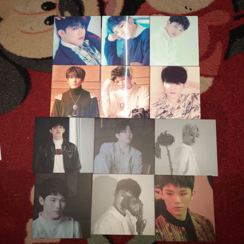 SEVENTEEN LENTICULAR CARD YMMDAWN WONWOO SCOUPS
