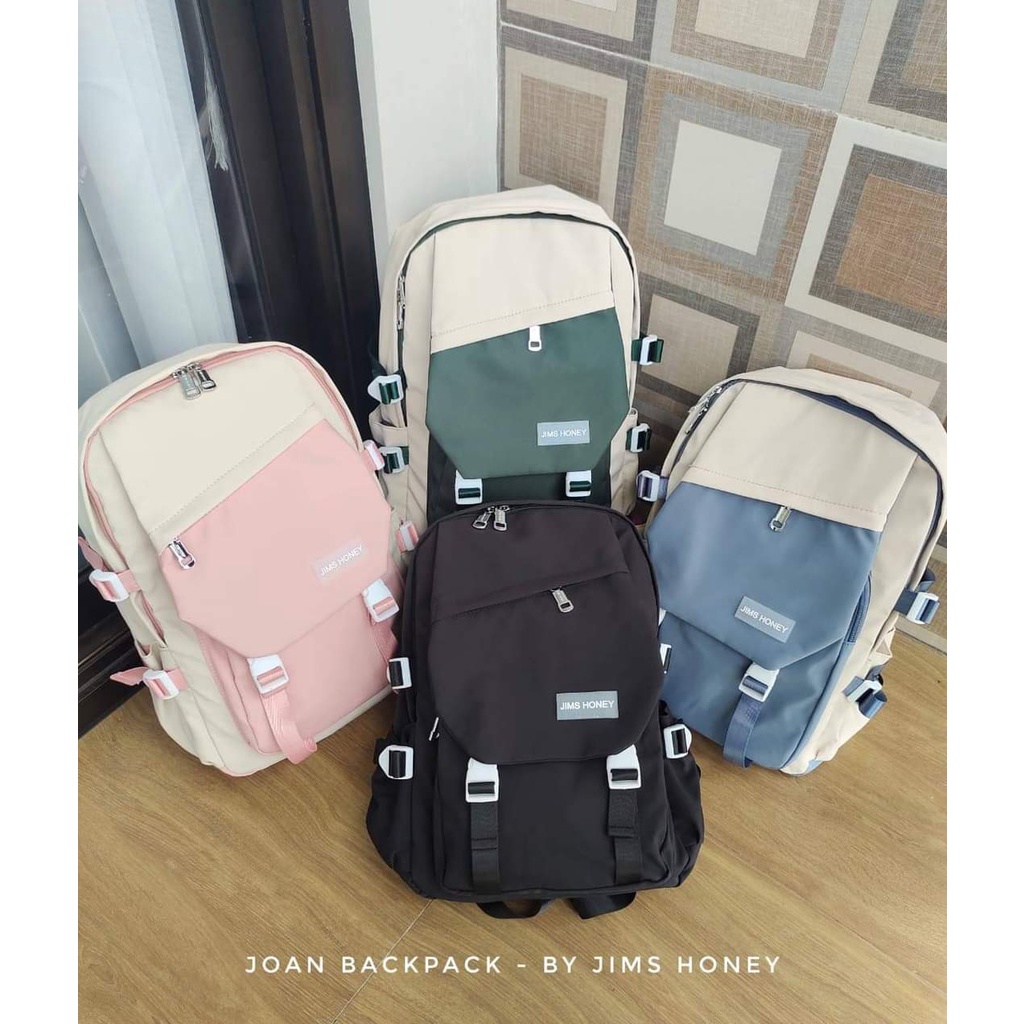 Tas Ransel dan Hand Bag, Sling Bag Wanita Jims Honey - Joan Backpack dan Winnie Backpack Plus