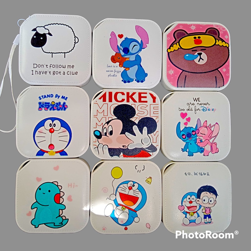 [STICH COUPLE]NEW POWERBANK MOTIF 10000MAH MOTIF KARAKTER KARTUN