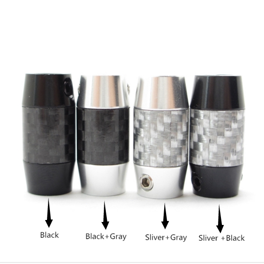 1 PCS Carbon fiber metal DIY earphone Upgrade Splitter Slider