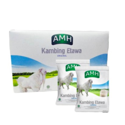 

Susu Kambing Etawa Plus Jahe Merah AMH Amanah Sachet Rasa Original