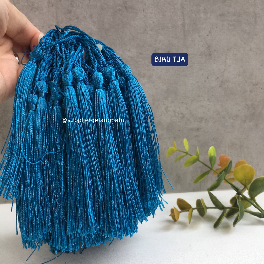 Tassel Rumbai renda tusel Gantungan Kunci Tasel Rumbai bahan tasbih