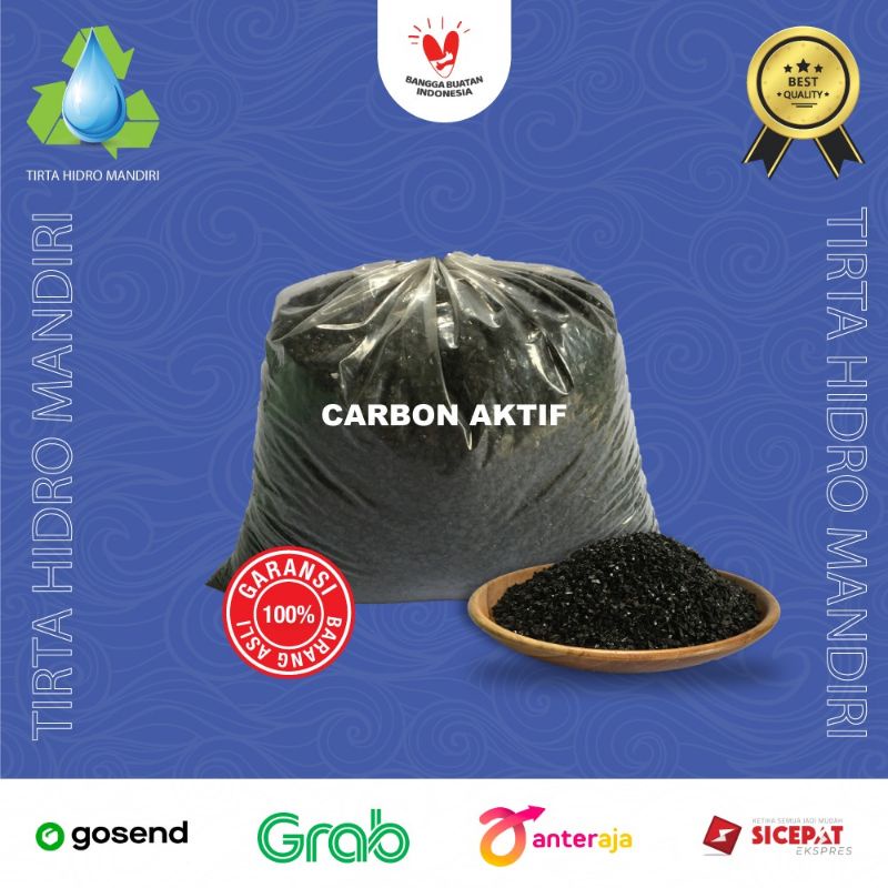 KARBON AKTIF 1 KG FILTER AIR PENJERNIH AIR ACTIVATED CARBON