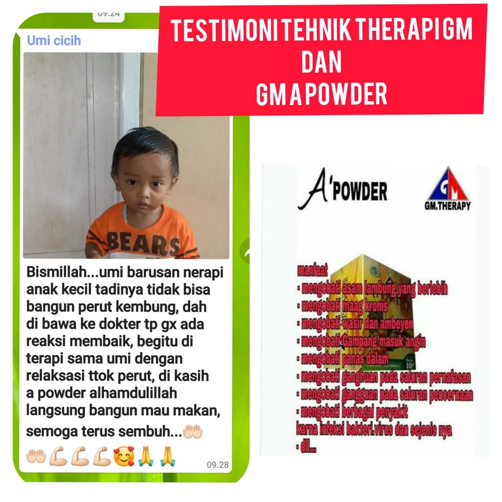 Obat Asam Lambung Ampuh GM A Powder untuk pencernaan-2