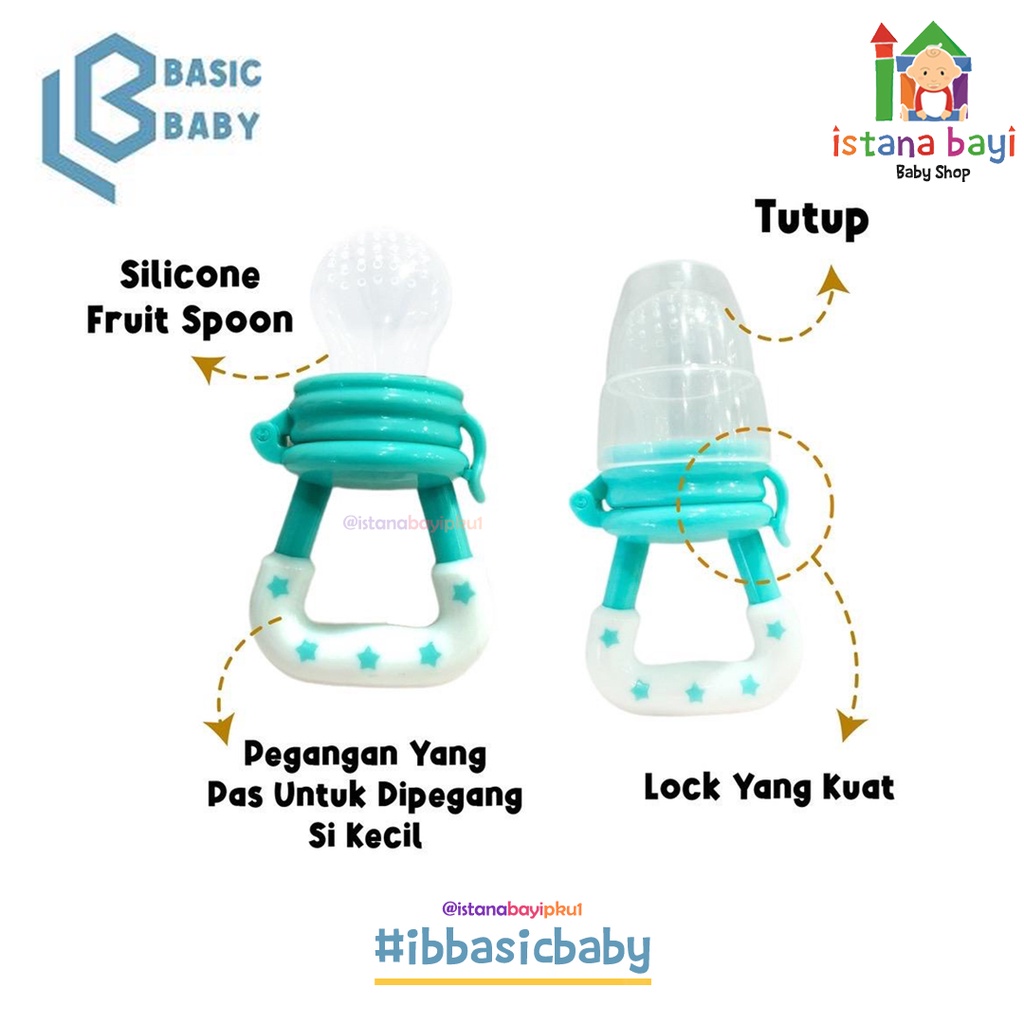 Basic Baby Fruit Spoon - Food Feeder / Perlengakapan Mpasi Anak