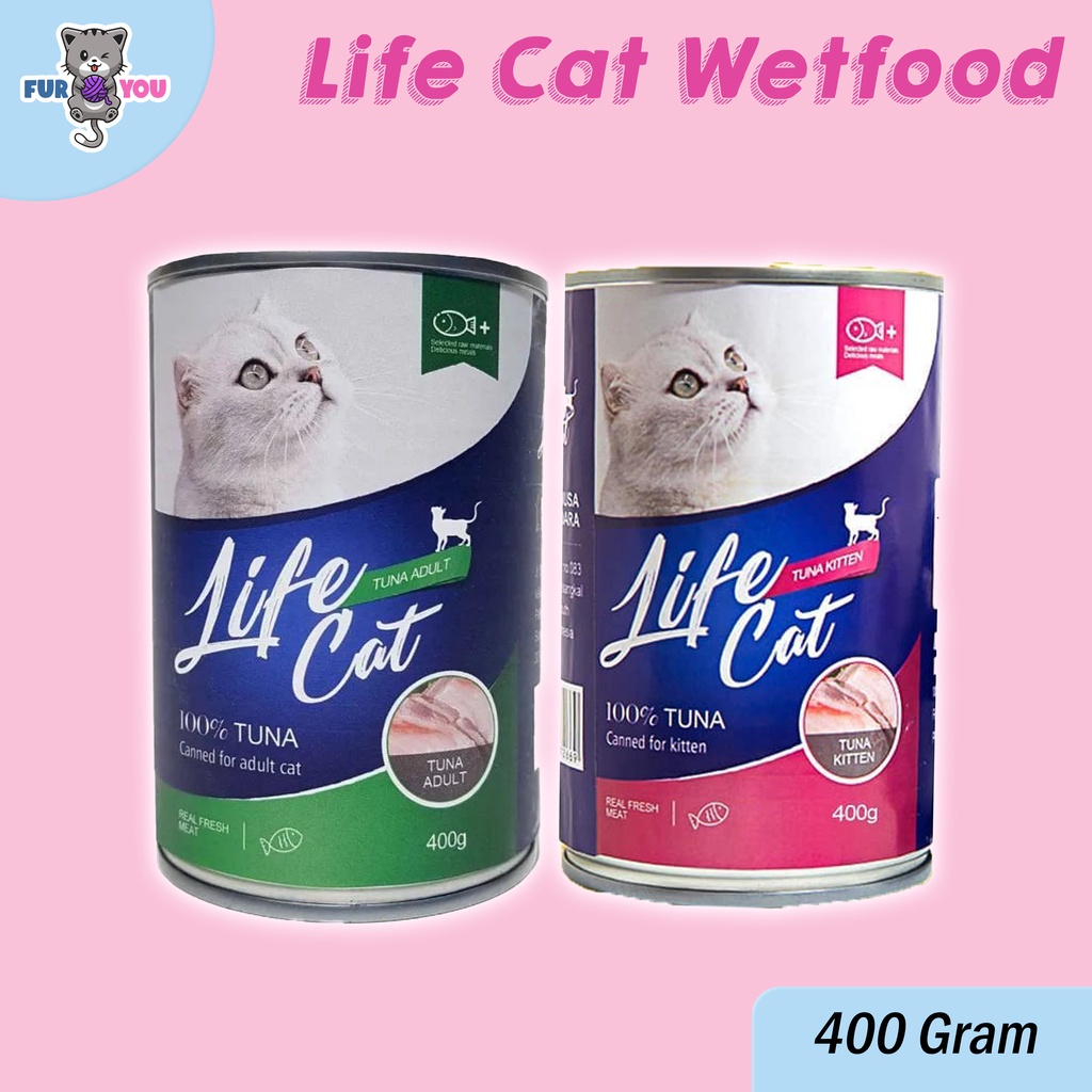 Life Cat Kaleng Tuna Makanan Kucing Wetfood