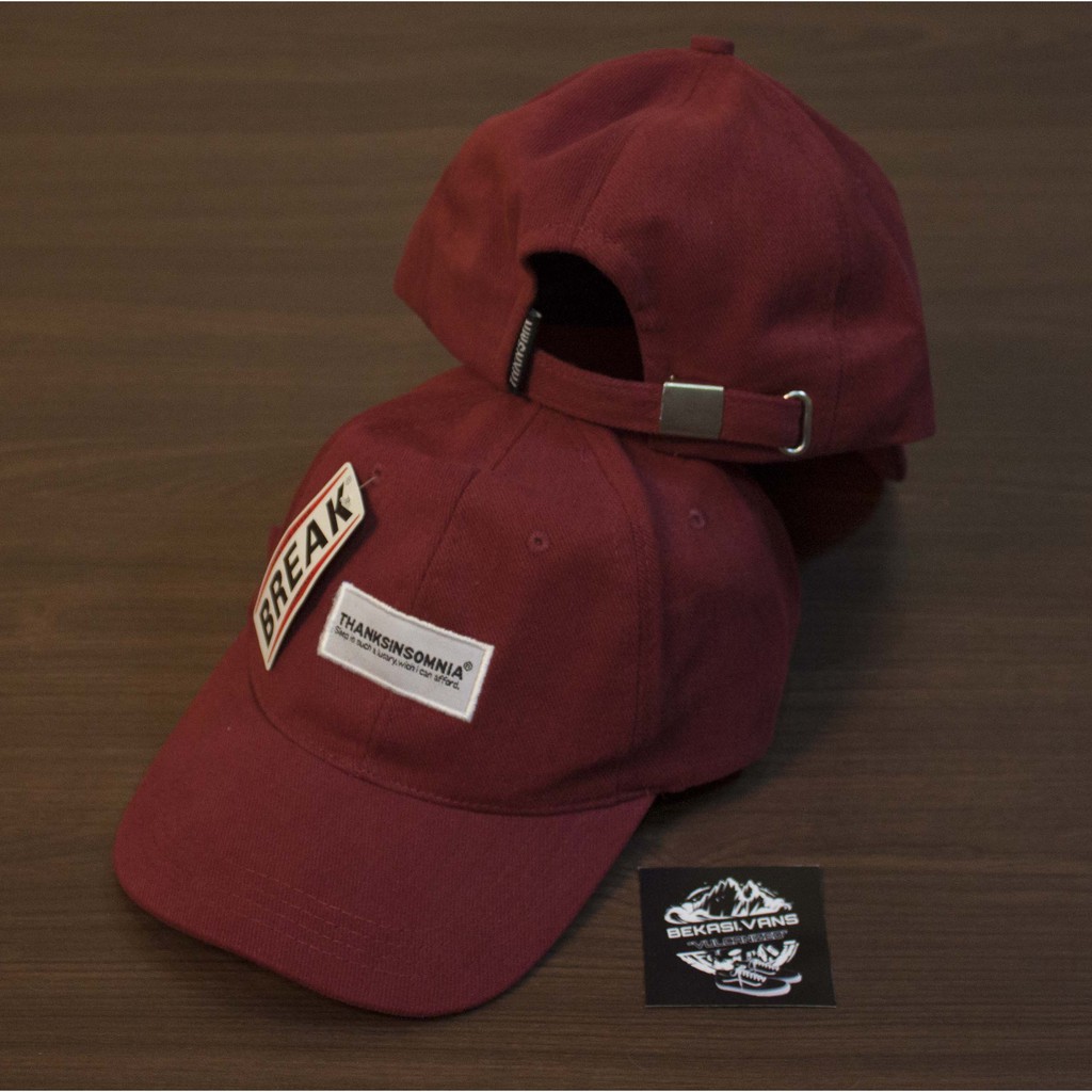 [ BISA COD ] TOPI Baseball Bordir Caps DISTRO PREMIUM BRANDED THANKSINSOMNIA 9