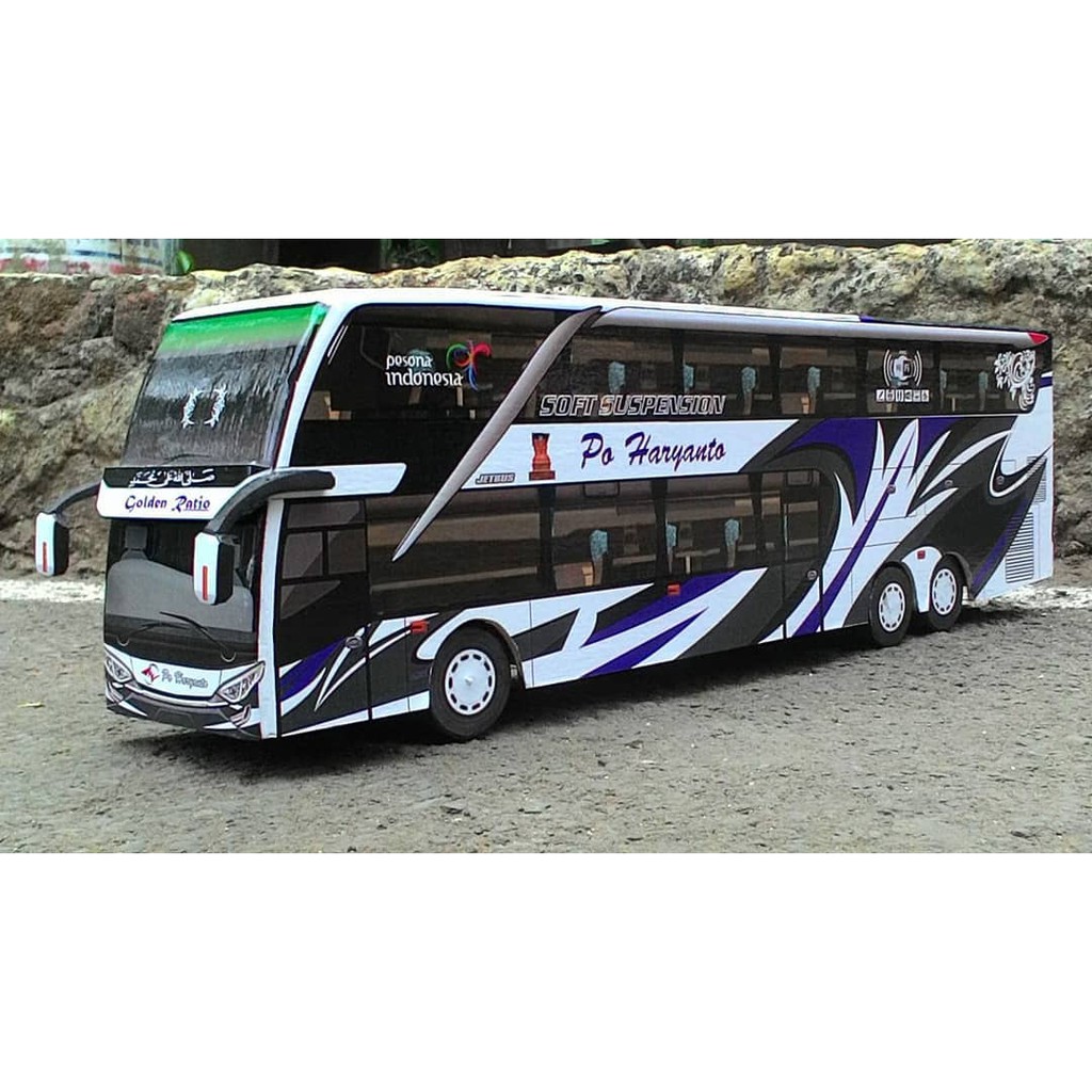 Miniatur Bus Haryanto SDD