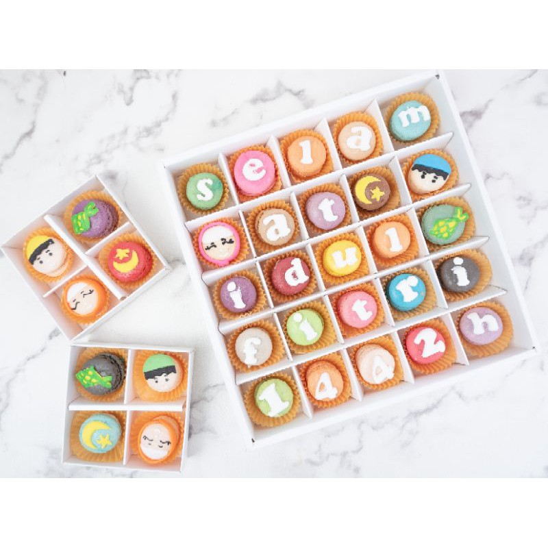 BABY MACARON GIFT 25PCS, HADIAH UNIK MACARON