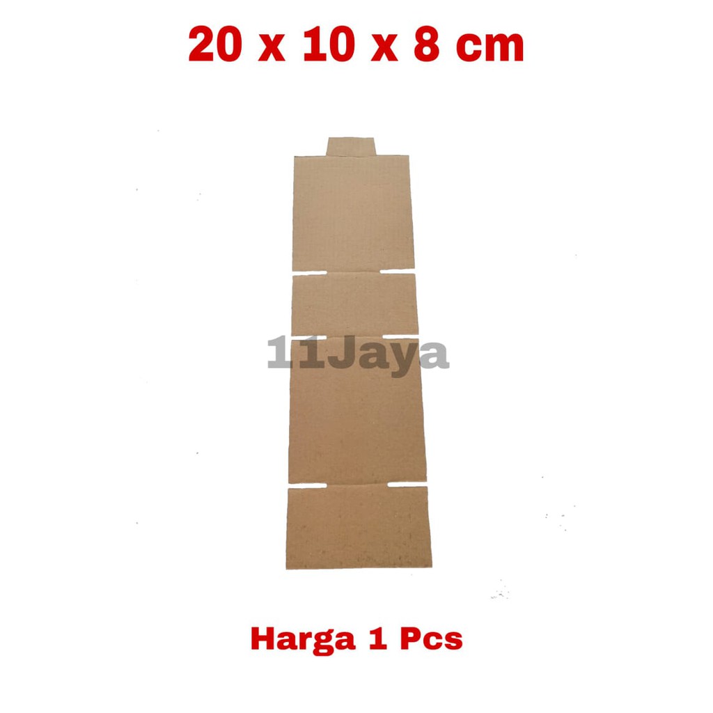 Kardus Packing Polos Ukuran 20 x 10 x 8 cm GROSIR