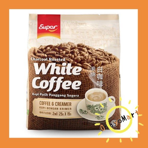 

vd201r Super White Coffee 2In1 / Super Roasted White Coffee And Creamer 375Gr Ds20X11