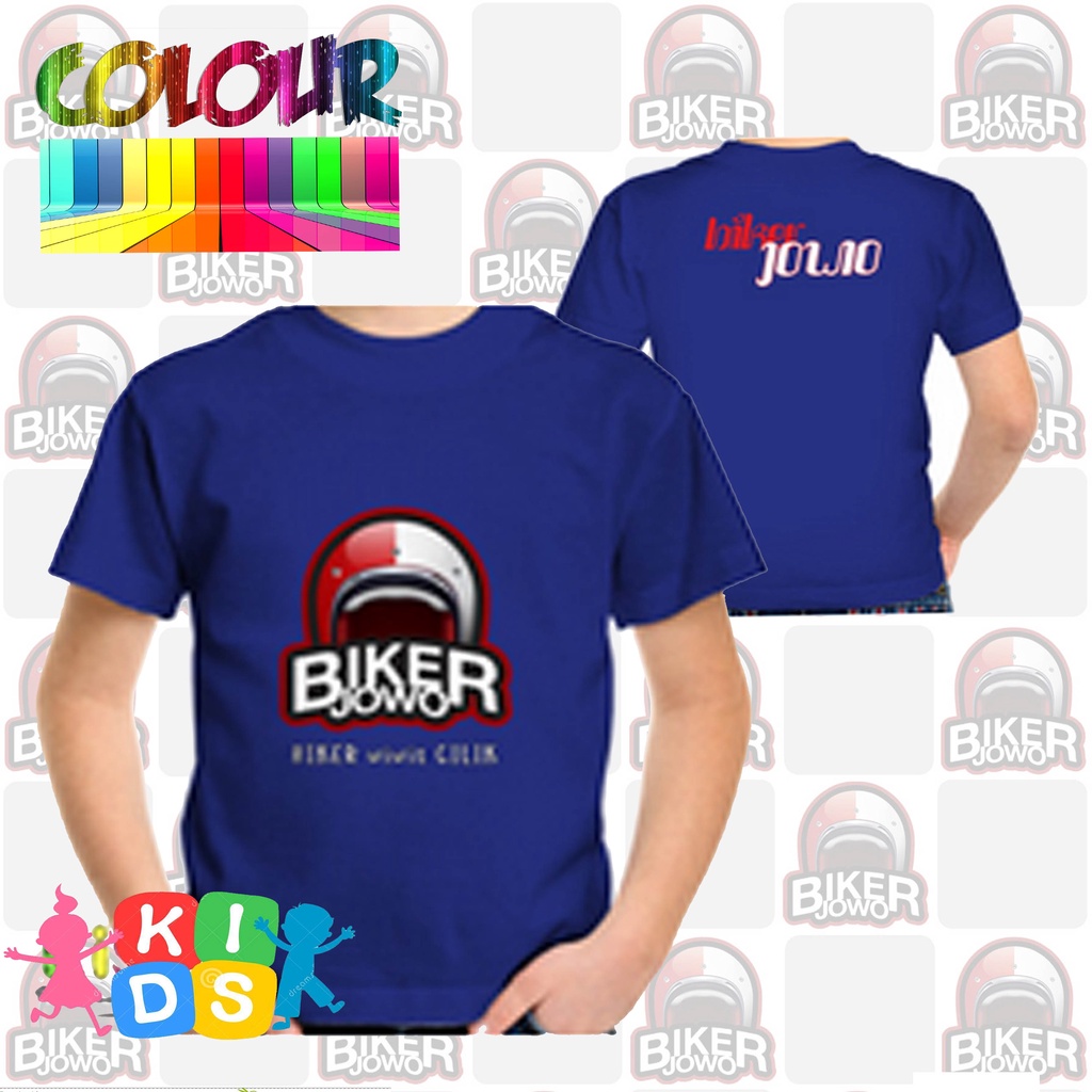Kaos Bikerjowo - Anak Biker Wiwit Cilik - Kaos Motor Bikers
