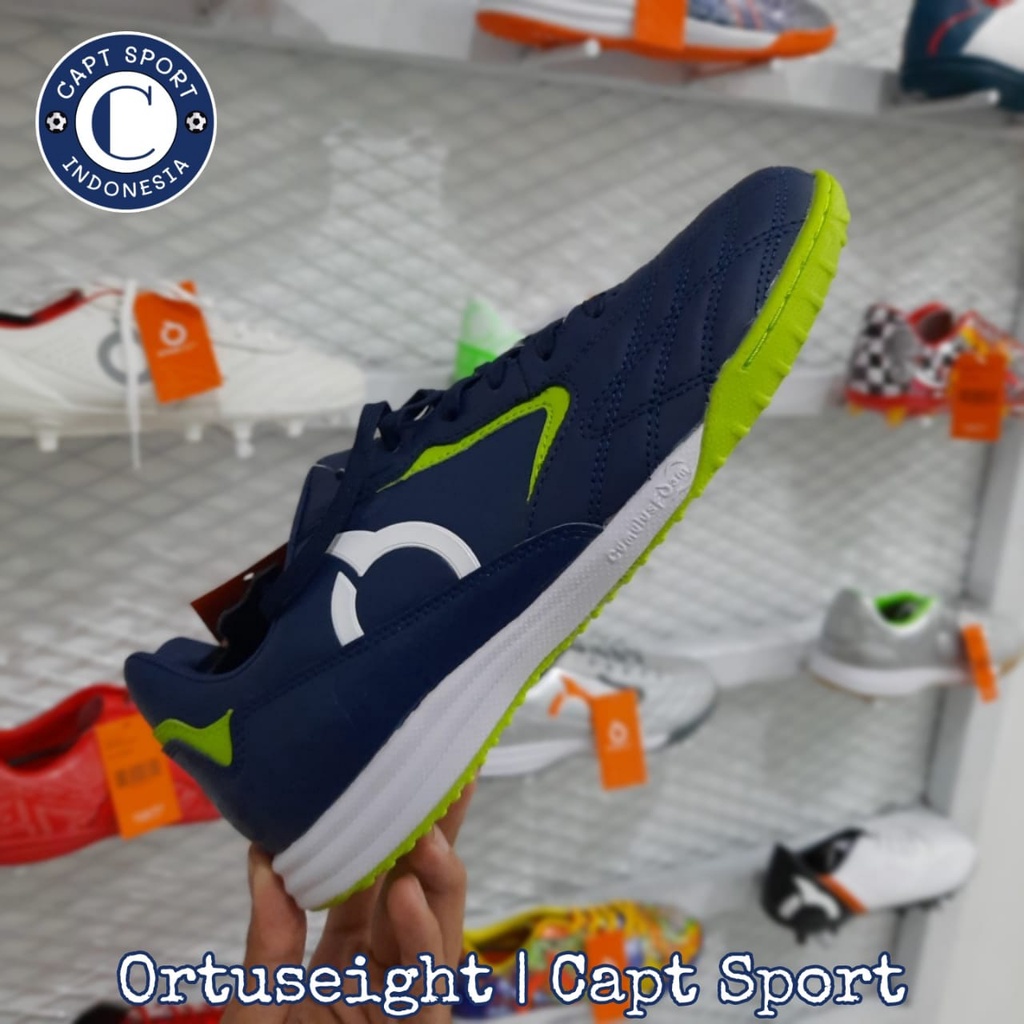 SEPATU FUTSAL FORTE LUMINARE IN navy/neongreen/white ORIGINAL