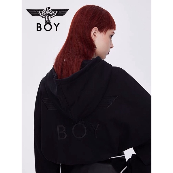 BOY74 SWEATER HOODIE BOY LONDON PRIA WANITA ASIA EROPA FULL BORDIR