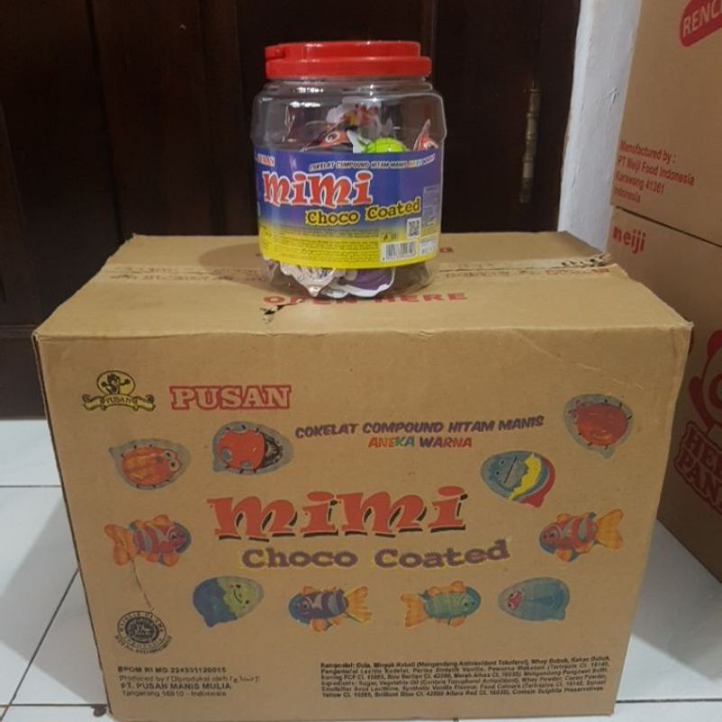 Pusan Mimi Choco Coated Serangga isi 45 pcs