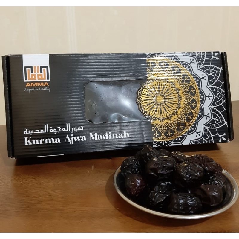 ajwa grade A 500 gram kemasan/ajwa super  premium/ajwa nabi kurma