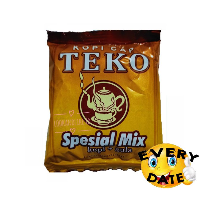 

Kopi Cap Teko Special Mix (Kopi + Gula) @20 Sachet/Pak