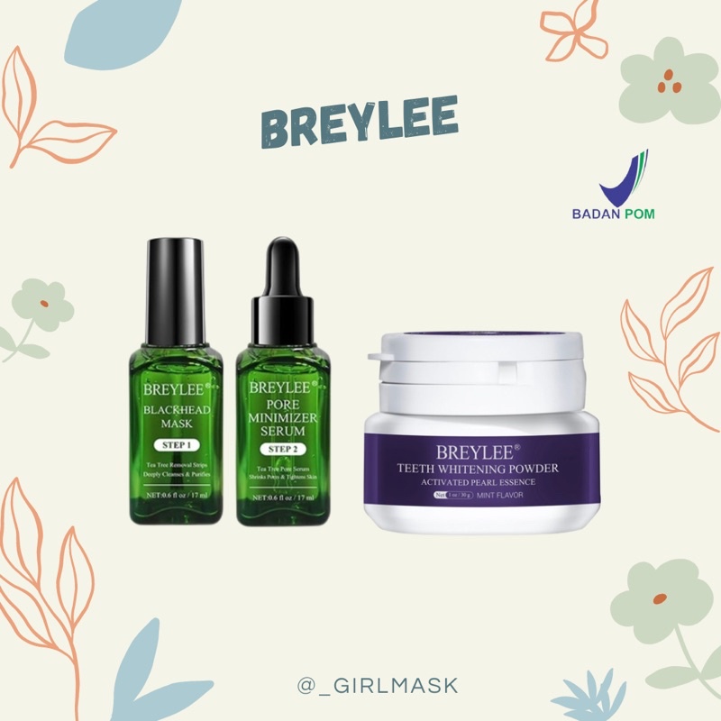 {BREYLEE Blackhead Mask} Peel Off mask STEP 1 & STEP 2