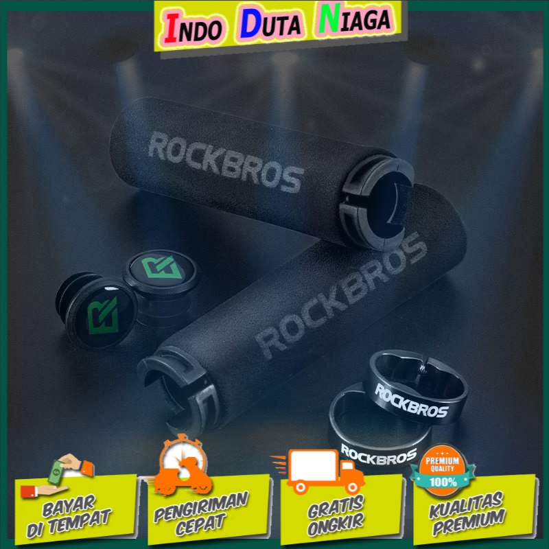 Rockbros Grip Gagang Sepeda Handlebar Silicone Sponge - BT1001