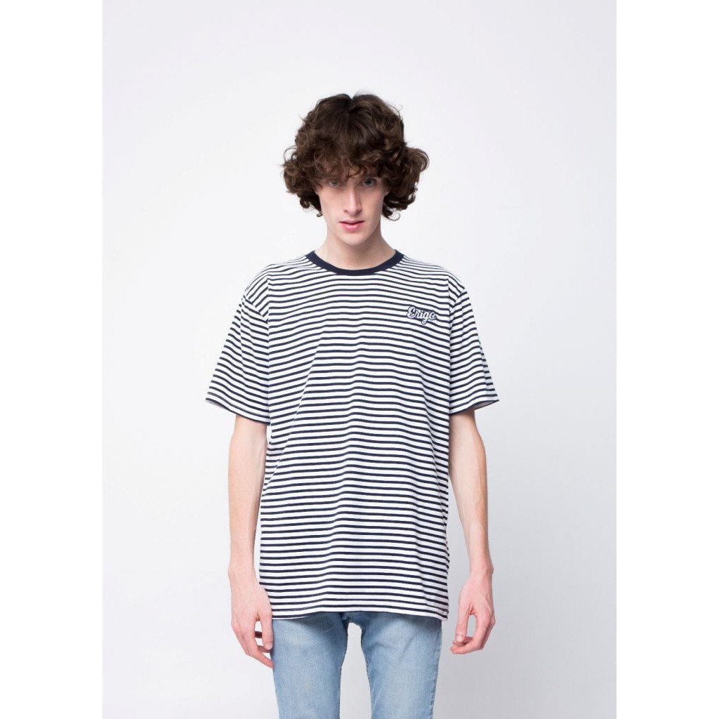 

Erigo T-shirt Stripe Mihu Navy