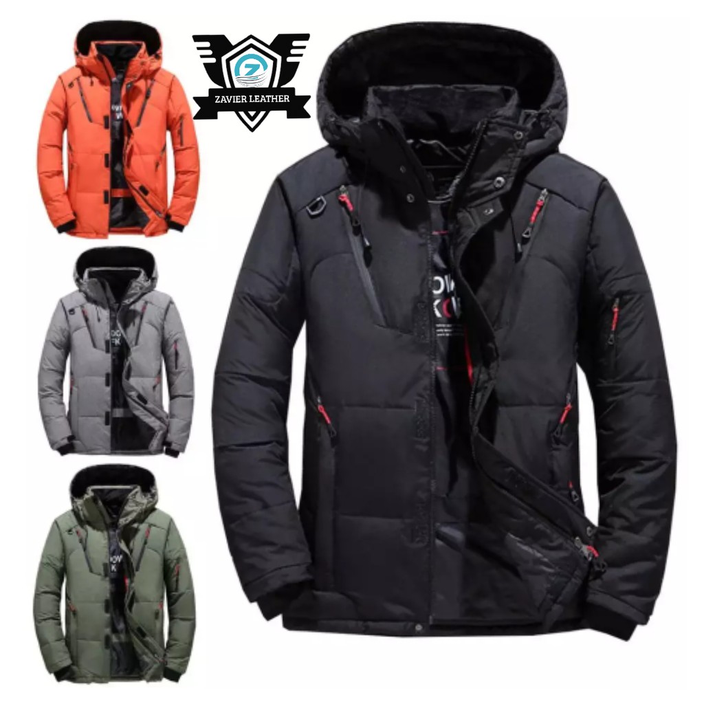 jaket winter pria jaket musim dingin jaket outdoor jaket gunung pakaian musim dingin