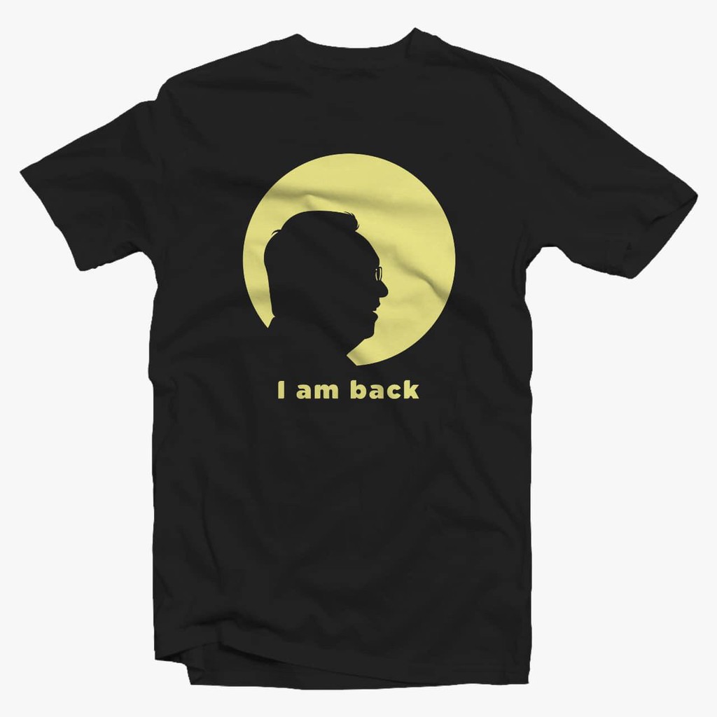 KAOS AHOK IAM BACK BAJU TSHIRT COMBED 30S BUMN