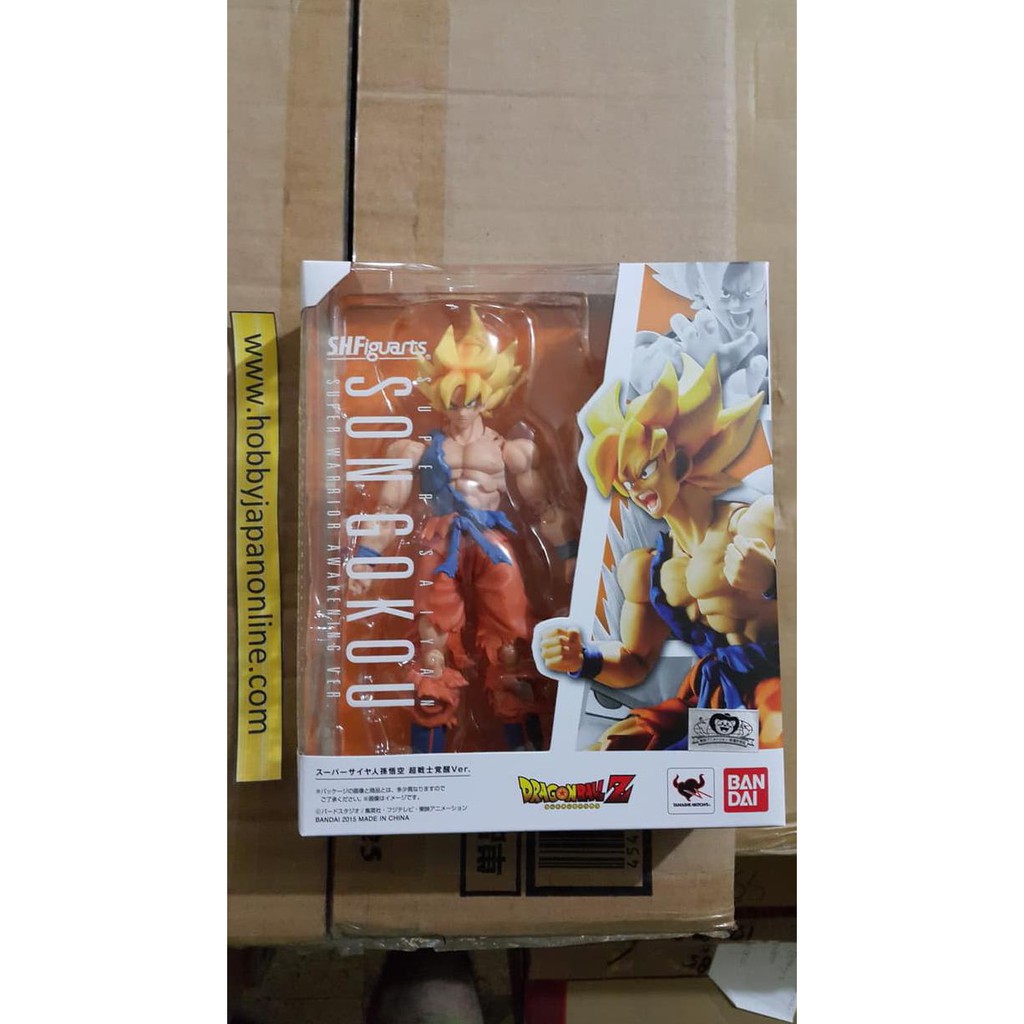 G00d Qu@lity SHF Super Saiyan Son Goku Super Warrior Awakening Bandai TerL4Ri555