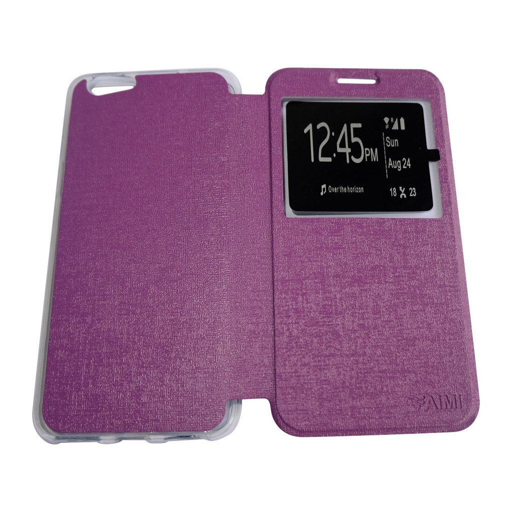 WARNA ACAK Casing Sarung Leather Case Flip Cover Dompet OPPO A35 F1 R3007 MIROR 3 R5 R7 A31T Neo 5.5