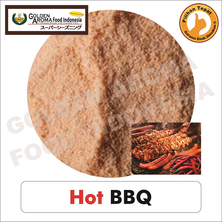 

Bubuk Tabur BBQ Pedas 1Kg Bumbu Masak Serbaguna Halal Barbeque Spicy Hot Seasoning Powder murah