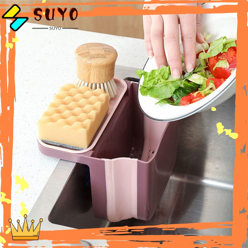 Suyo Rak Pengering Multifungsi Dengan Suction cup Untuk Dapur