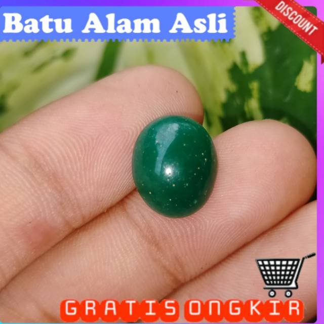 Batu Giok Hijau Tua Asli Natural Batu Alam Batu Cincin Batu Jade Giok Shopee Indonesia