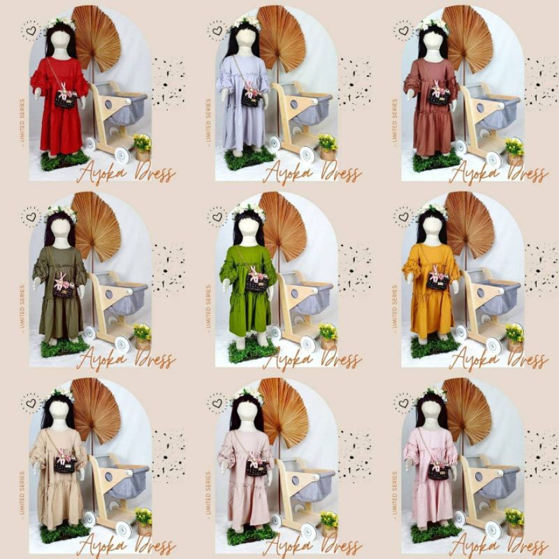 AYOKA DRESS_10PCS